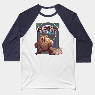 Mama Bear (Decaf Mode) Baseball T-Shirt